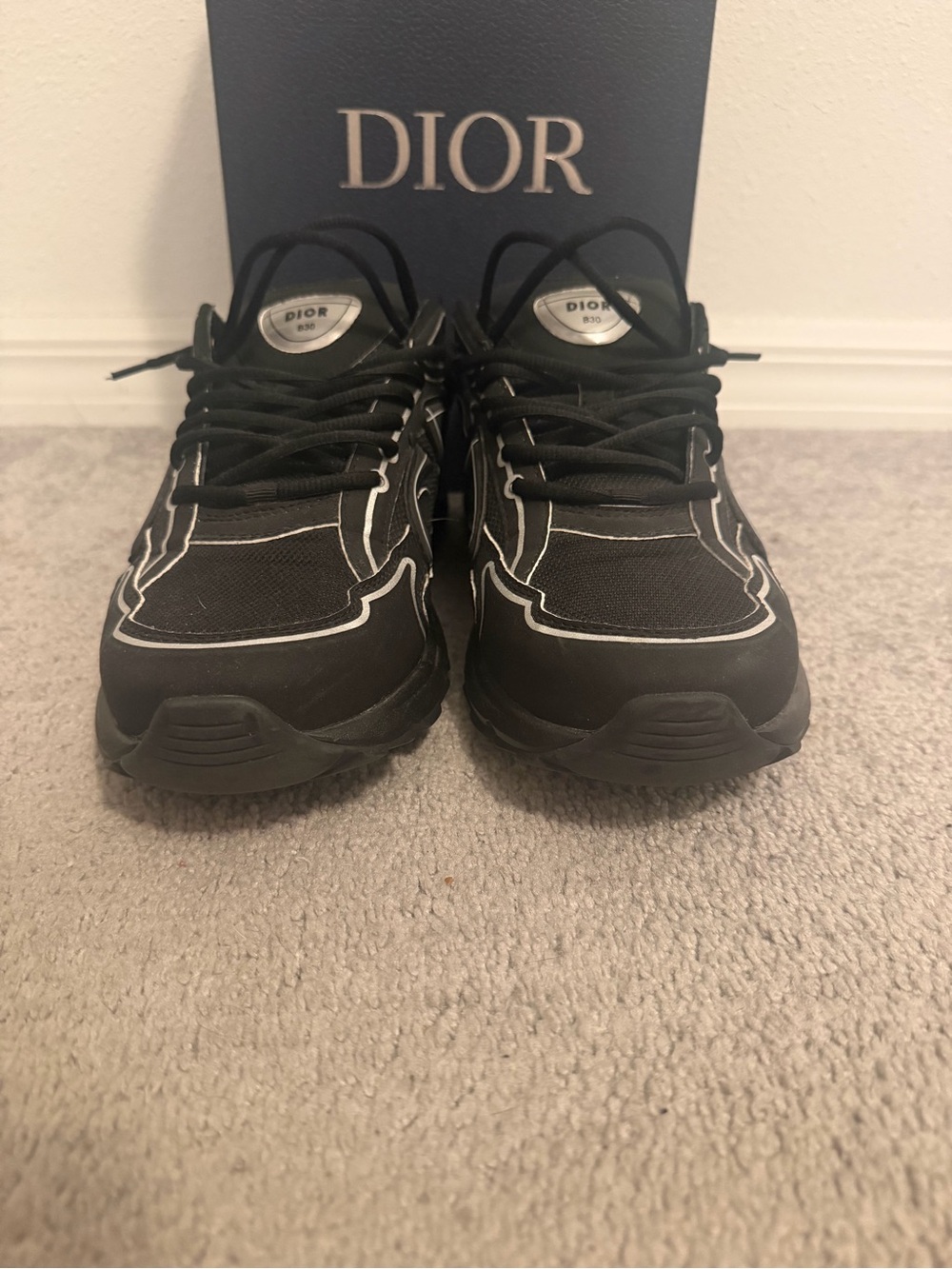Dior B30 triple black 1:1 - Picture 2 of 9